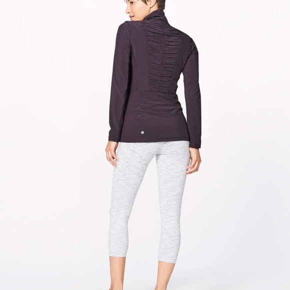 Lululemon Roundtrip Jacket Sz 12 PELT - Picture 3 of 5